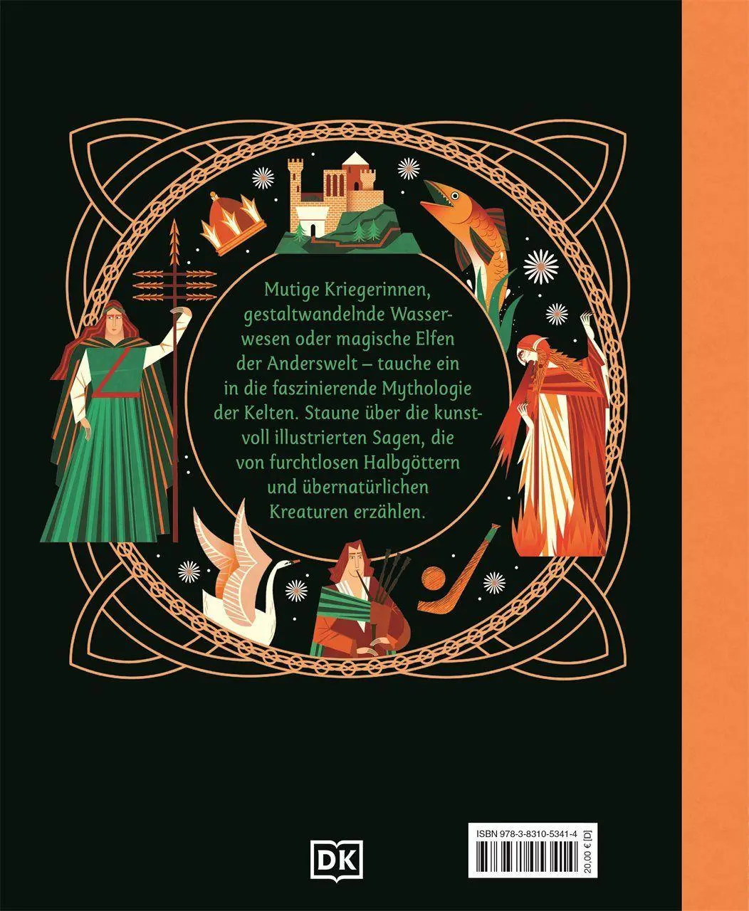 Rückseite: 9783831053414 | Keltische Mythen | Martin Macintyre | Buch | Mythen und Sagen | 144 S.