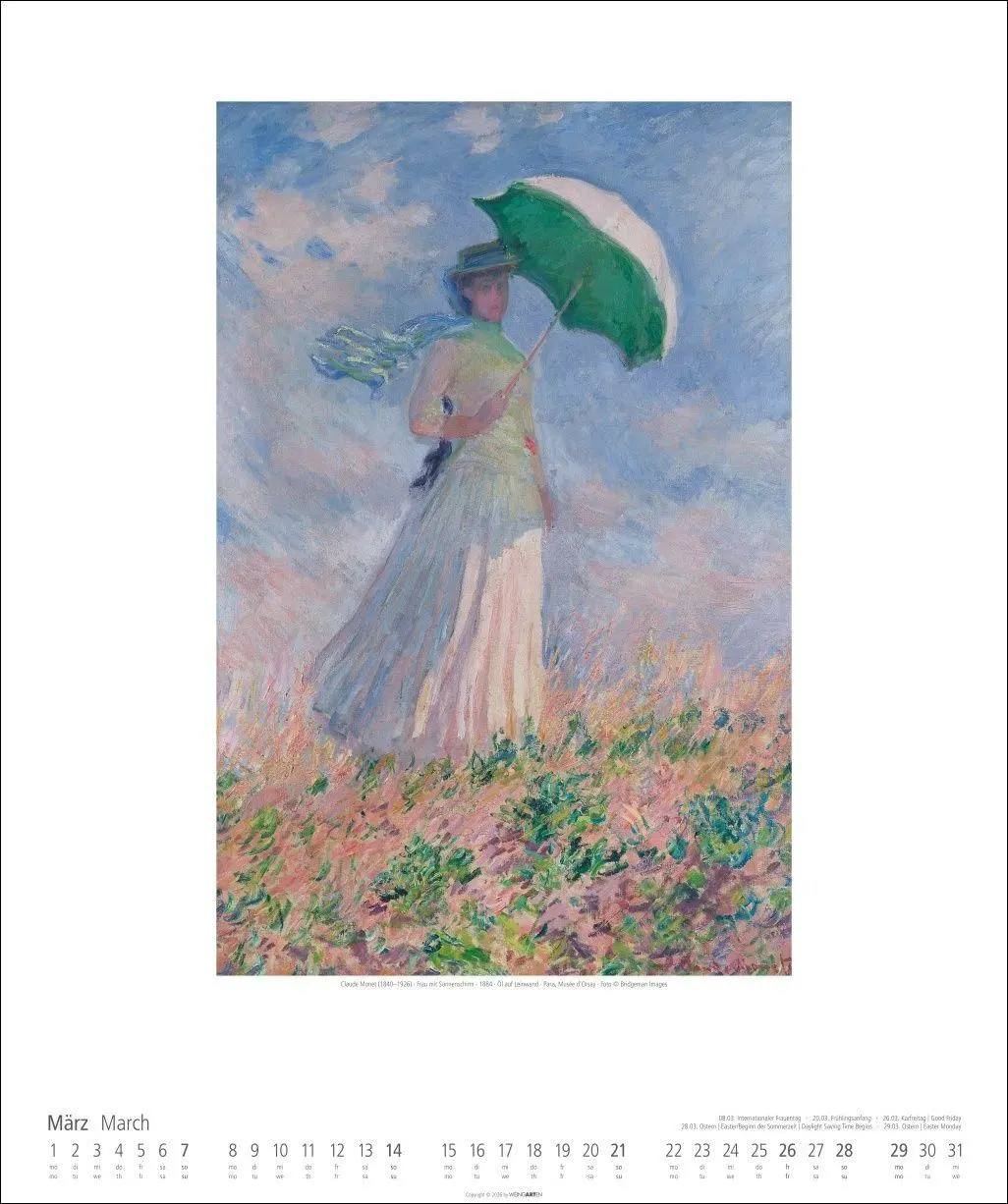 Bild: 9783839903414 | Claude Monet Im Garten Kalender 2027 - Im Garten | Claude Monet | 2027