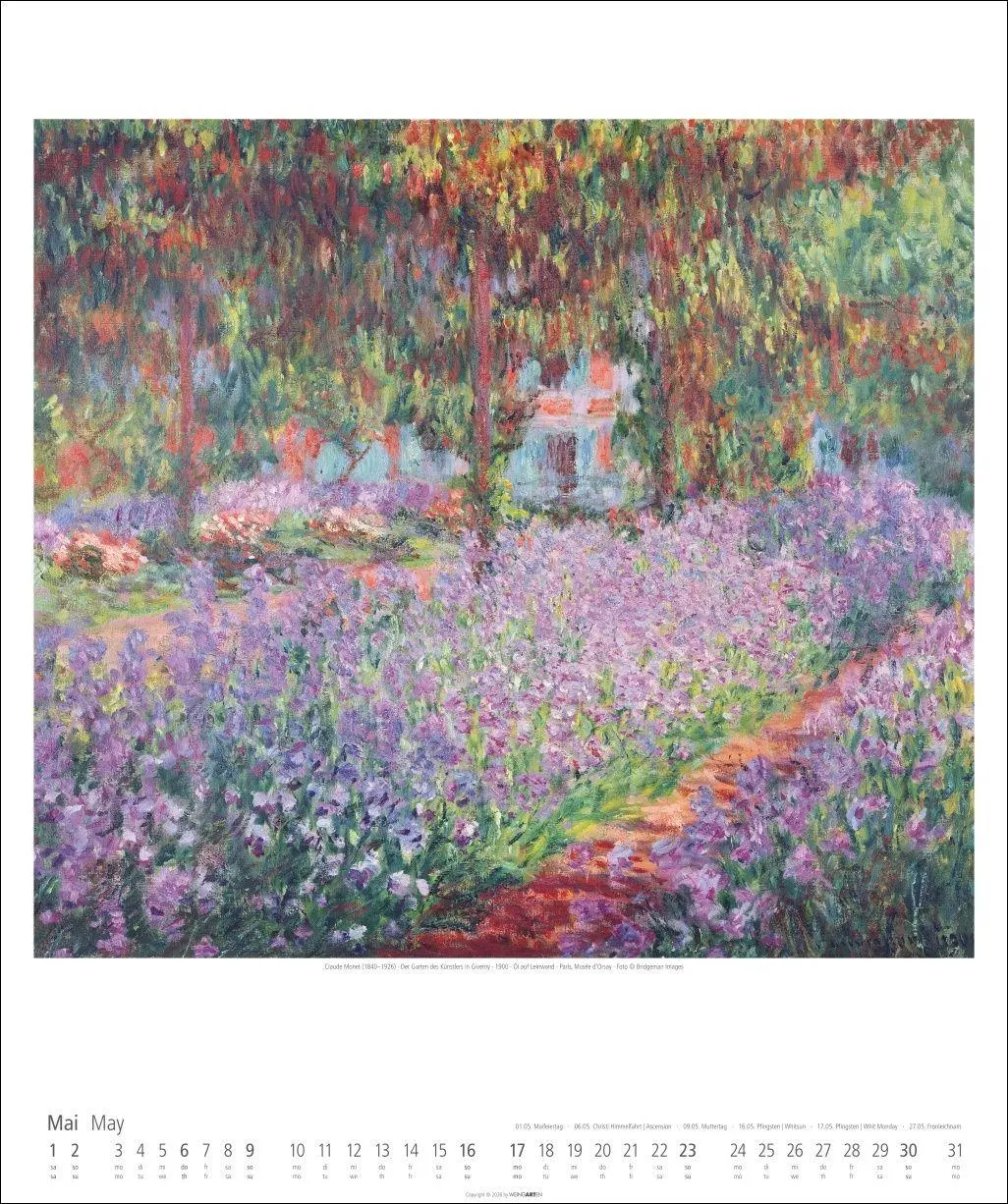 Bild: 9783839903414 | Claude Monet Im Garten Kalender 2027 - Im Garten | Claude Monet | 2027