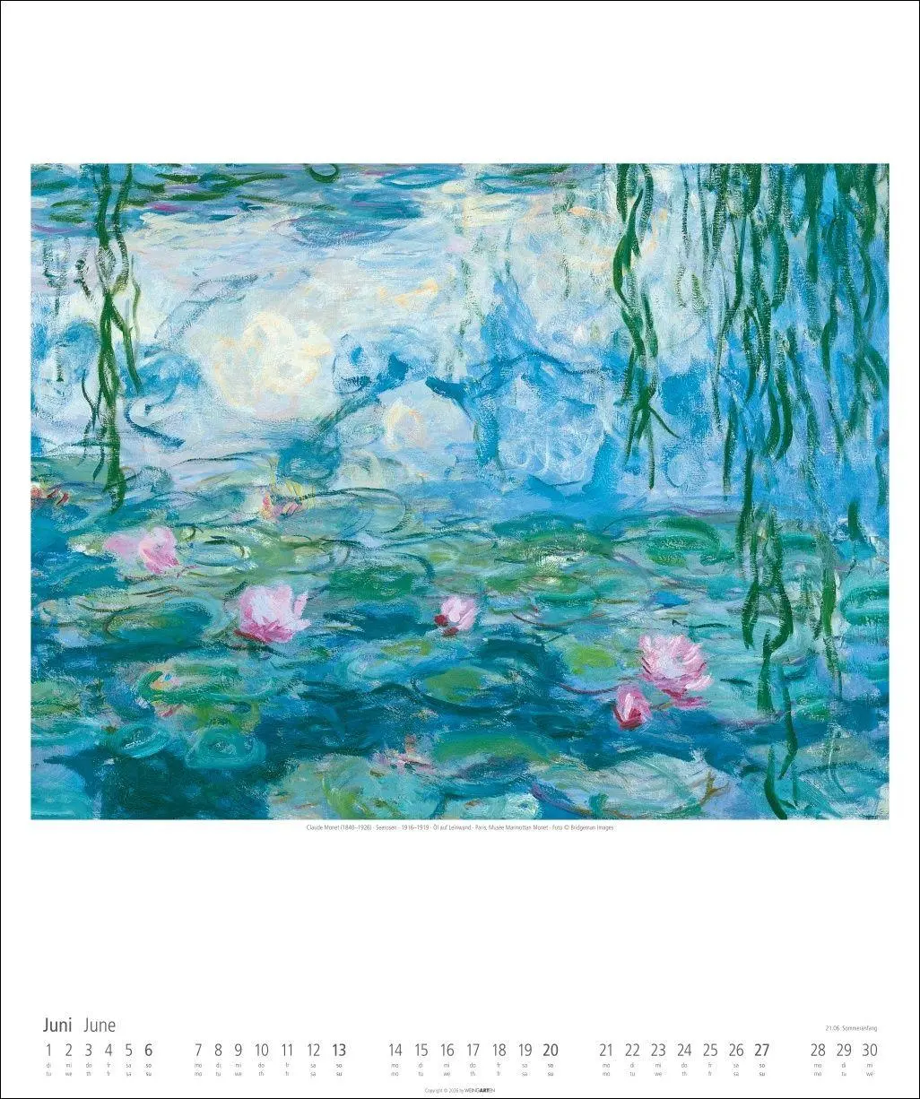 Bild: 9783839903414 | Claude Monet Im Garten Kalender 2027 - Im Garten | Claude Monet | 2027