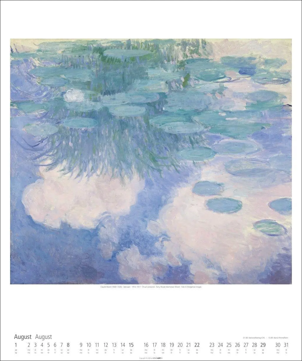 Bild: 9783839903414 | Claude Monet Im Garten Kalender 2027 - Im Garten | Claude Monet | 2027