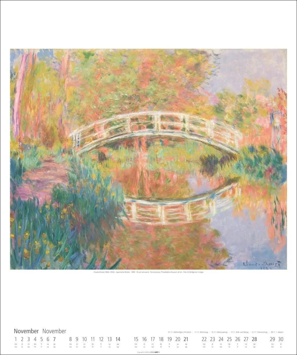Bild: 9783839903414 | Claude Monet Im Garten Kalender 2027 - Im Garten | Claude Monet | 2027