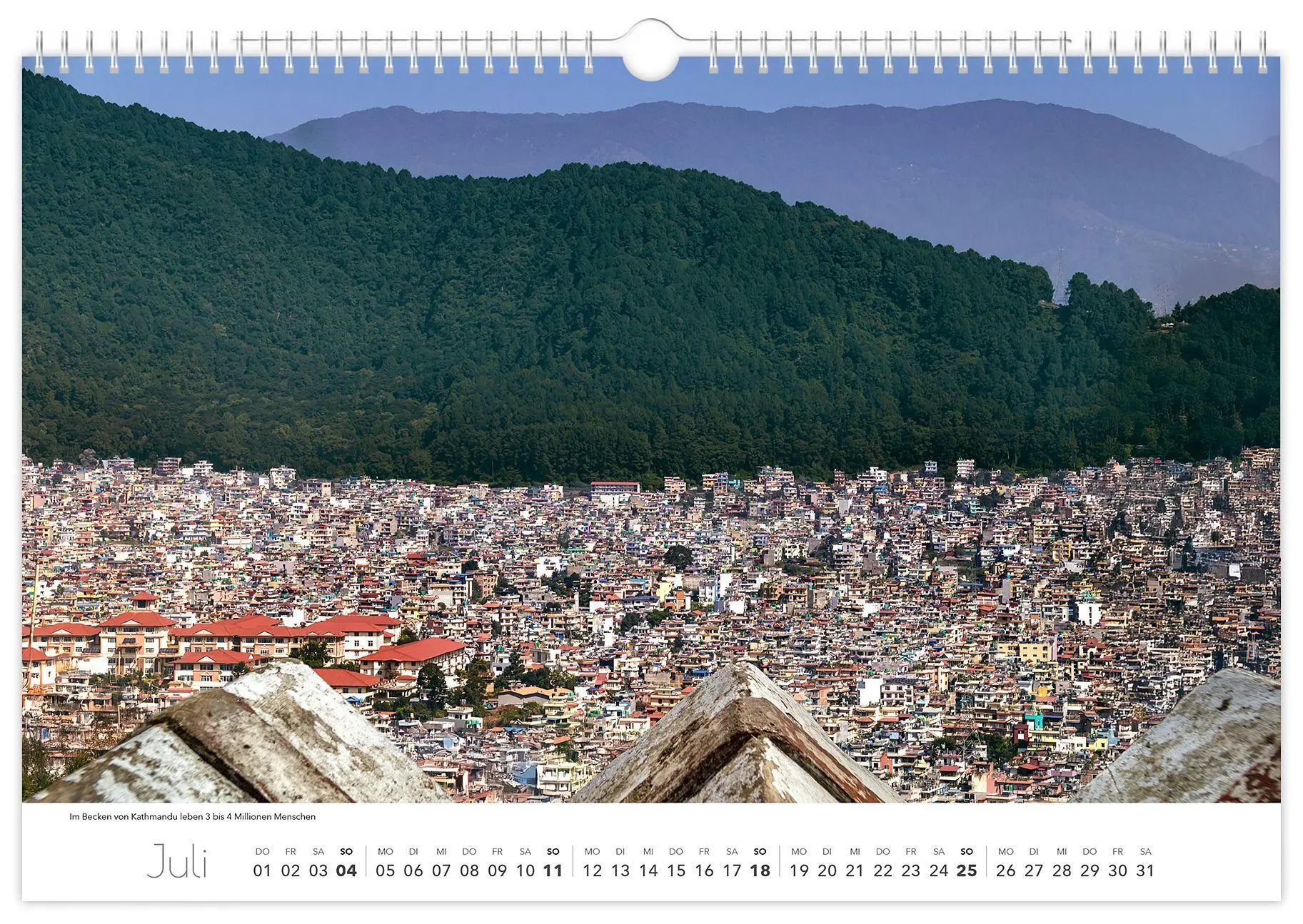 Bild: 9783912303414 | Kalender Reise durch Nepal 2027 | Peter Schubert (u. a.) | Kalender