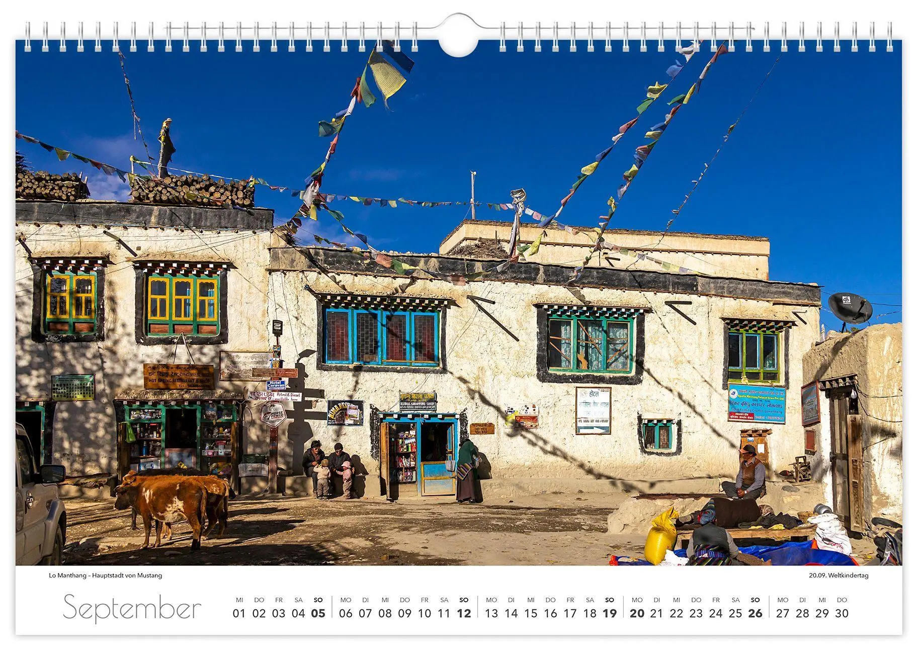 Bild: 9783912303414 | Kalender Reise durch Nepal 2027 | Peter Schubert (u. a.) | Kalender