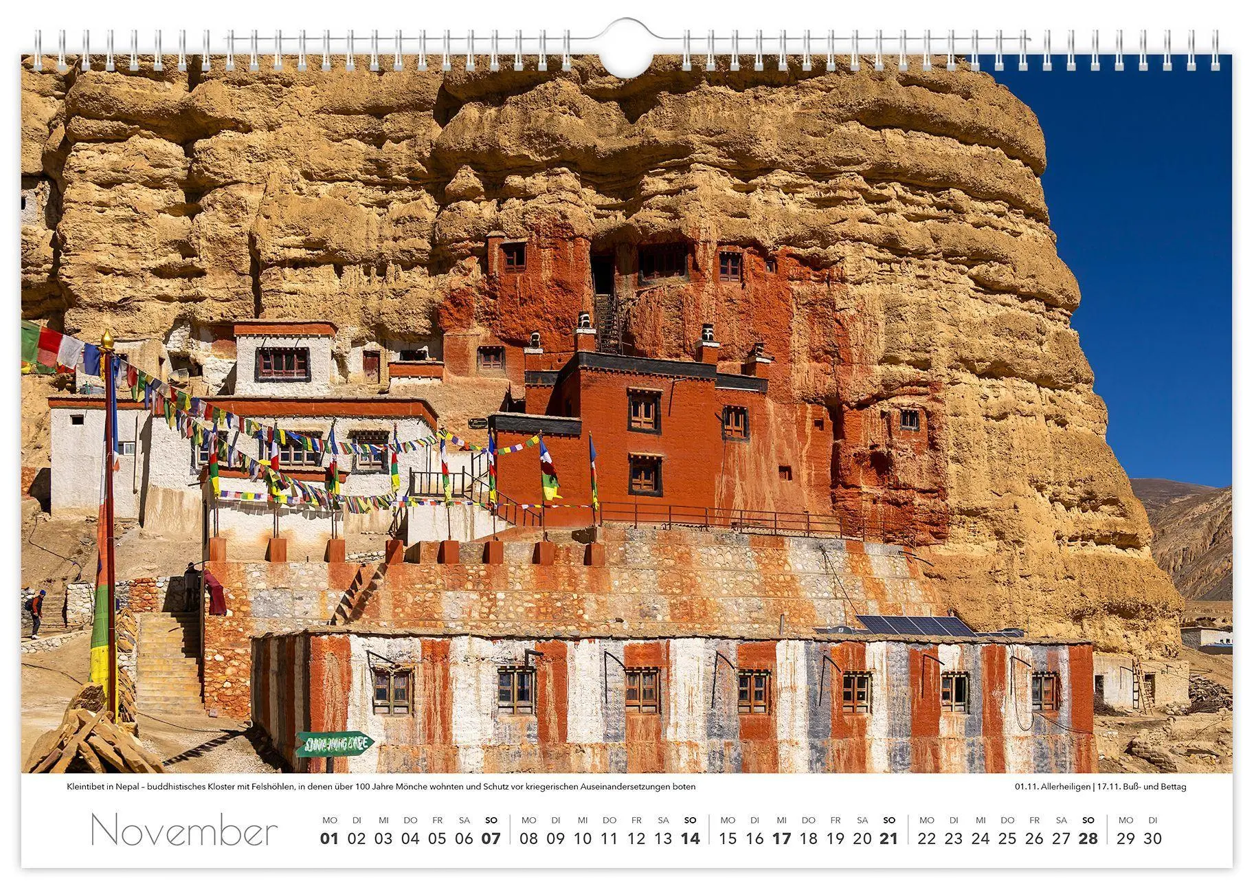 Bild: 9783912303414 | Kalender Reise durch Nepal 2027 | Peter Schubert (u. a.) | Kalender