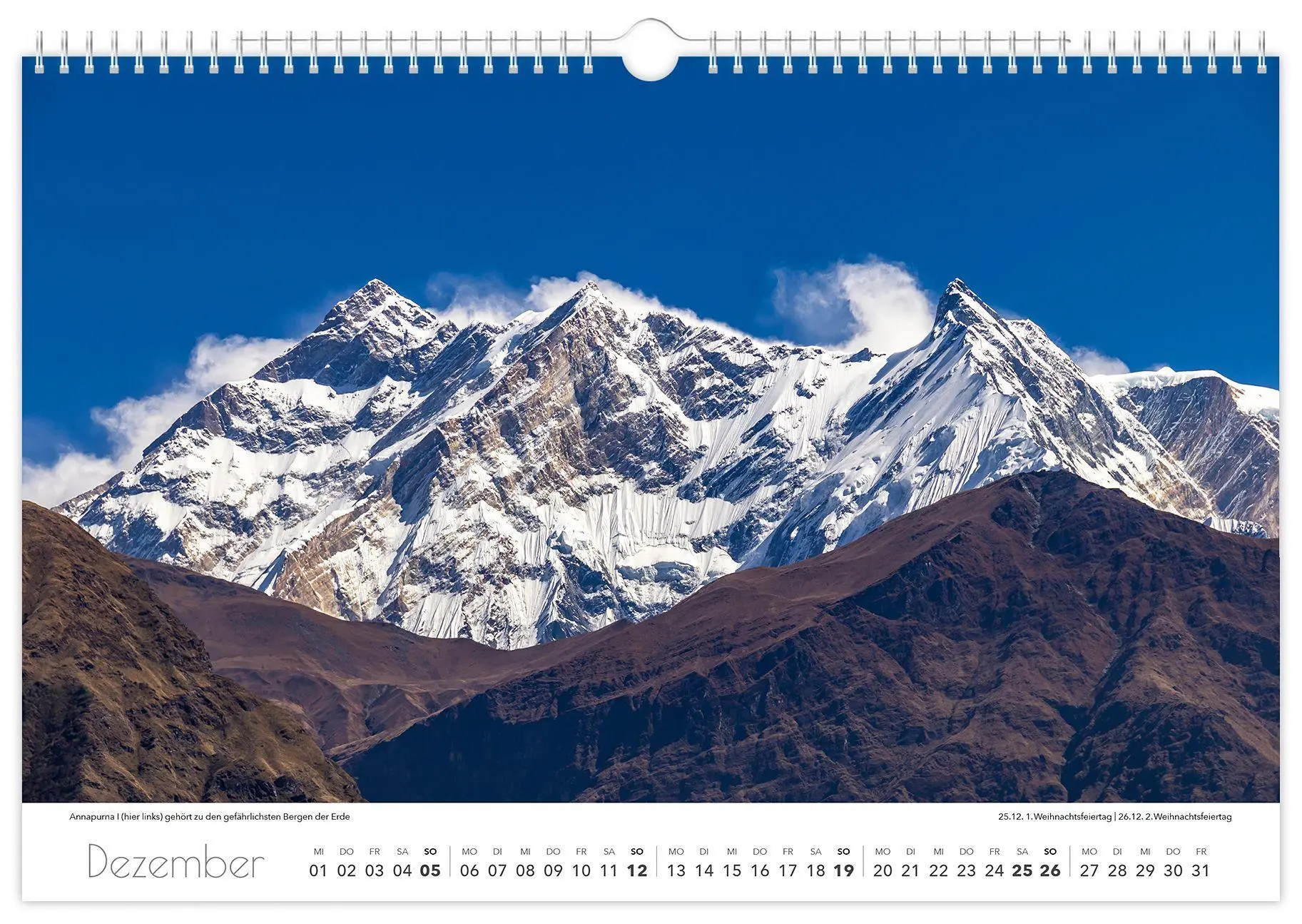 Bild: 9783912303414 | Kalender Reise durch Nepal 2027 | Peter Schubert (u. a.) | Kalender