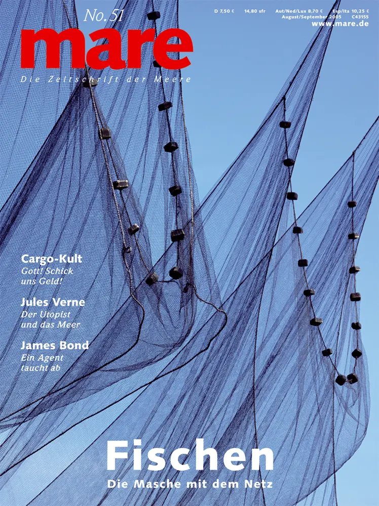 Cover: 9783936543414 | mare - Die Zeitschrift der Meere / No. 51 / Fischen | Nikolaus Gelpke