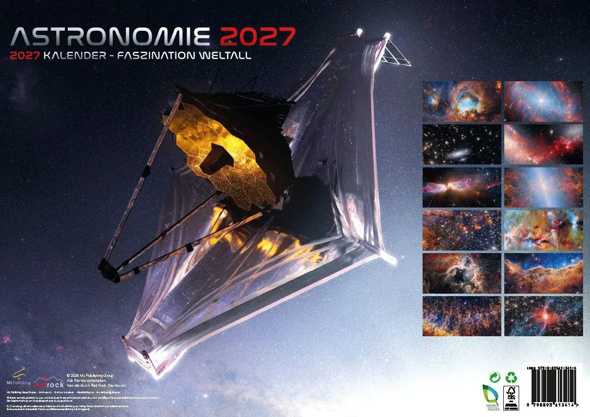Bild: 9798893613414 | NASA Astronomie: Faszination Weltall - Weltraum Kalender 2027 -...