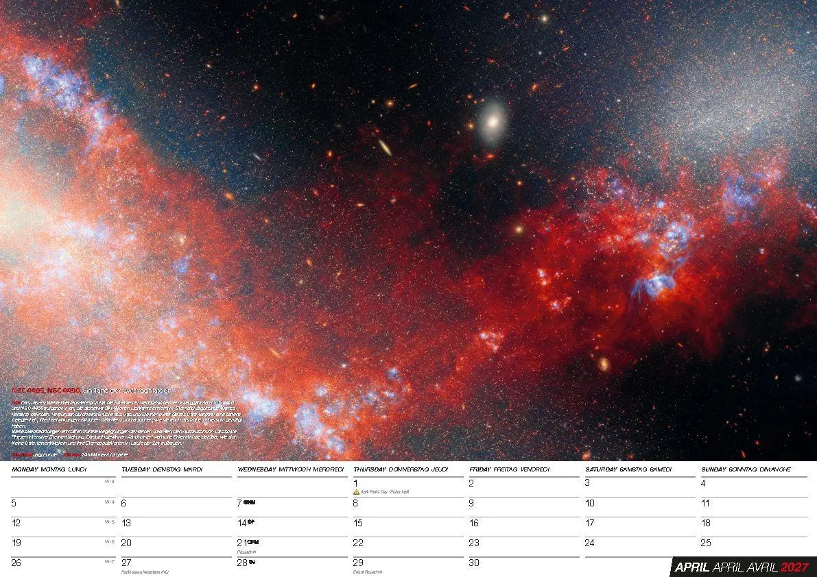 Bild: 9798893613414 | NASA Astronomie: Faszination Weltall - Weltraum Kalender 2027 -...