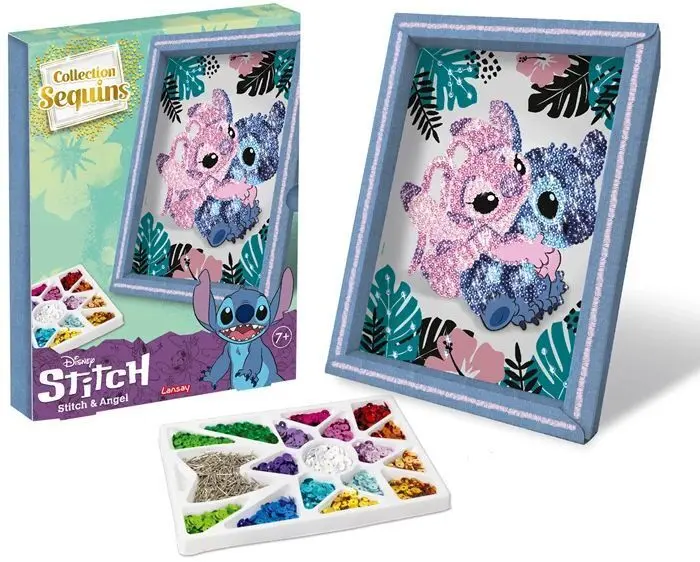 Cover: 3181860203514 | COLLECTION SEQUINS - Paillettenkunst Stitch &amp; Angel | Deutsch | 2025