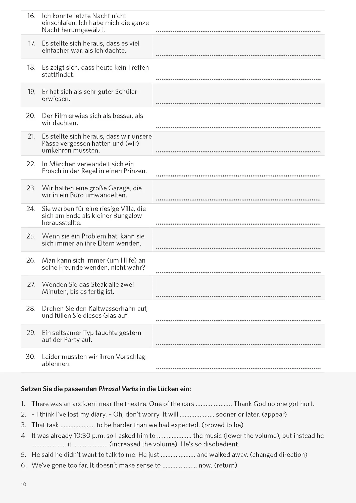 Bild: 9783125623514 | PONS Satz für Satz Phrasal Verbs Englisch | Taschenbuch | 160 S.