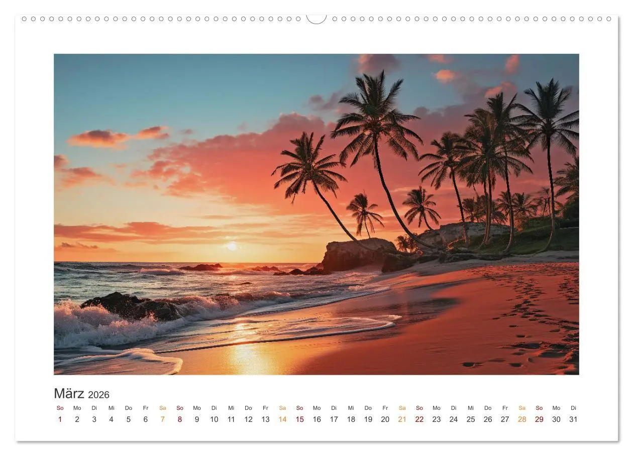 Bild: 9783457513514 | Raus aus dem Alltag (Wandkalender 2026 DIN A2 quer), CALVENDO...