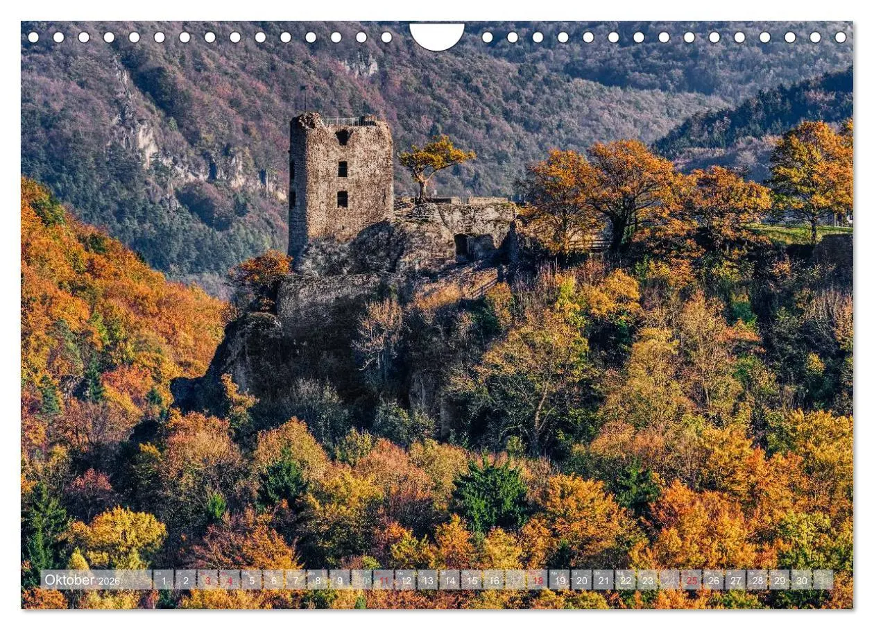 Bild: 9783516083514 | Burgenlandschaft Fränkische Schweiz (Wandkalender 2026 DIN A4...