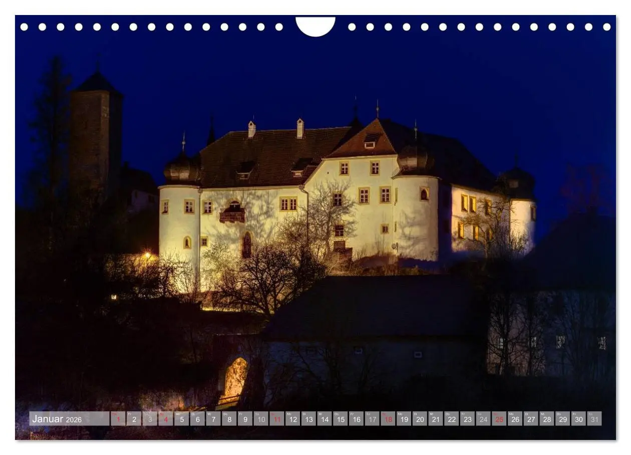 Bild: 9783516083514 | Burgenlandschaft Fränkische Schweiz (Wandkalender 2026 DIN A4...