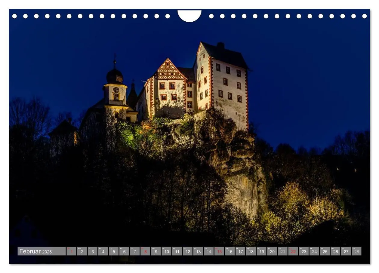 Bild: 9783516083514 | Burgenlandschaft Fränkische Schweiz (Wandkalender 2026 DIN A4...
