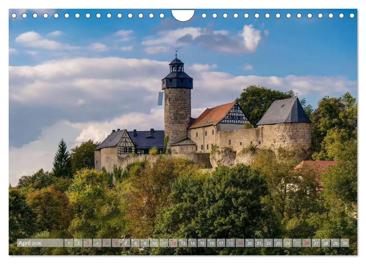 Bild: 9783516083514 | Burgenlandschaft Fränkische Schweiz (Wandkalender 2026 DIN A4...