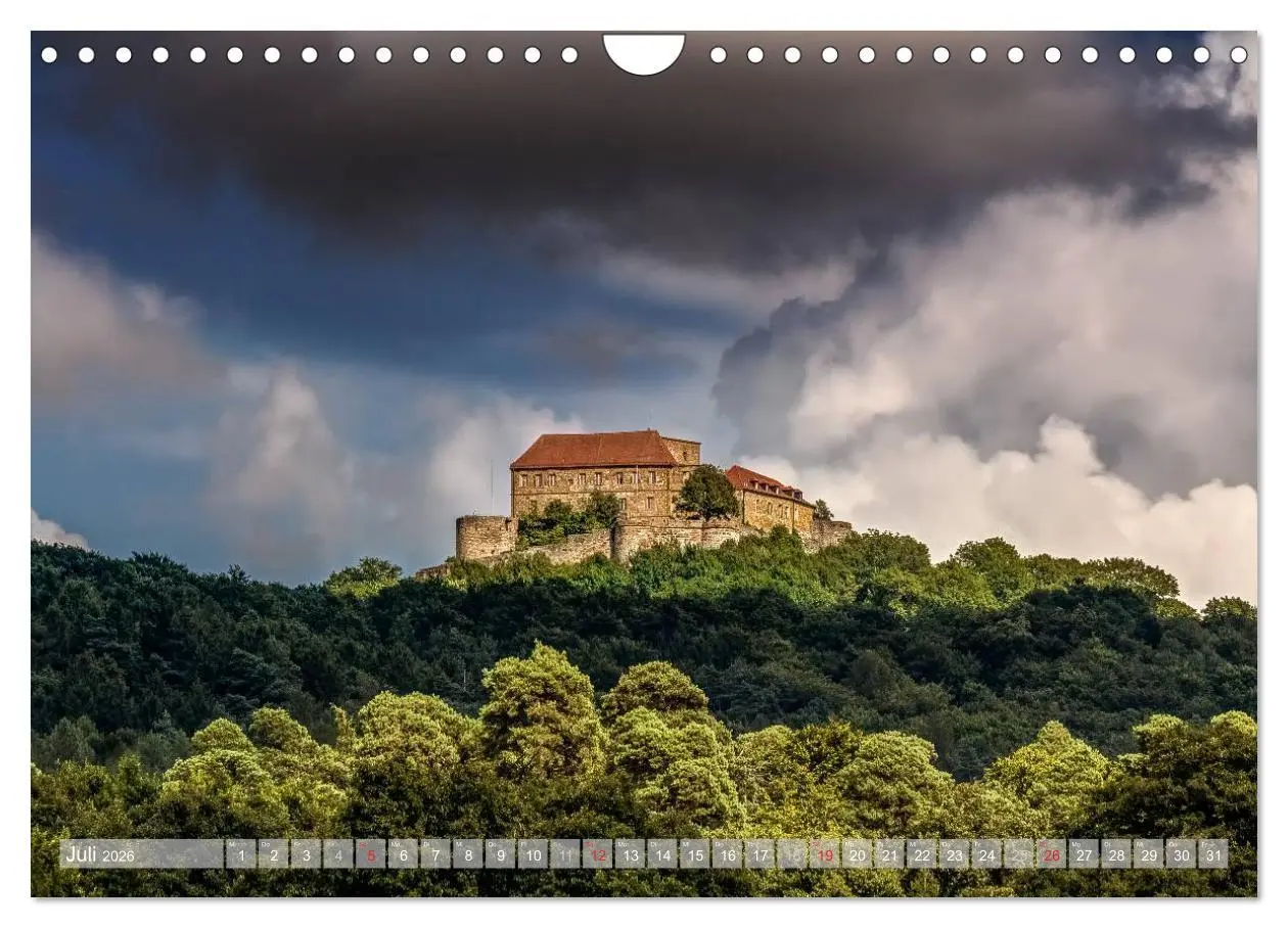 Bild: 9783516083514 | Burgenlandschaft Fränkische Schweiz (Wandkalender 2026 DIN A4...