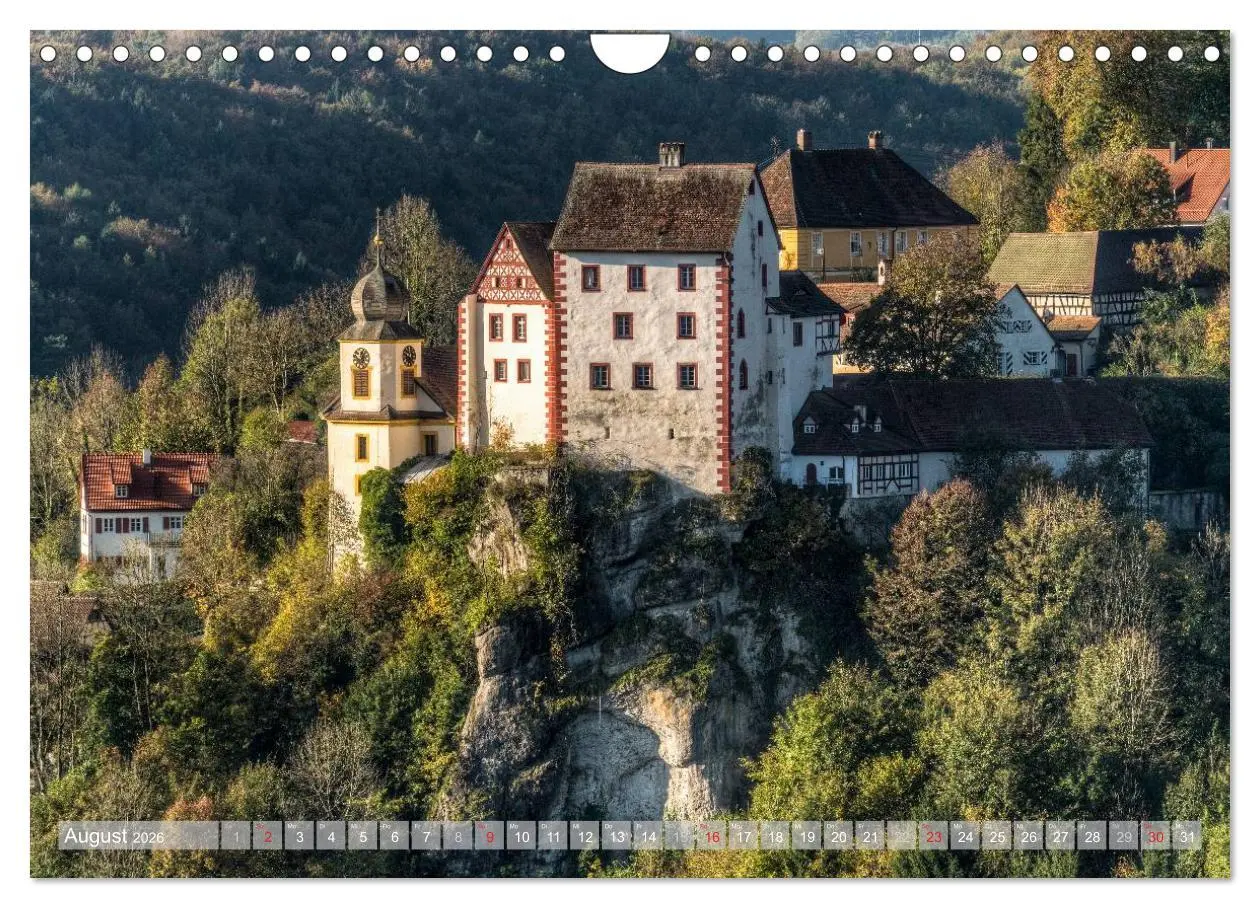 Bild: 9783516083514 | Burgenlandschaft Fränkische Schweiz (Wandkalender 2026 DIN A4...
