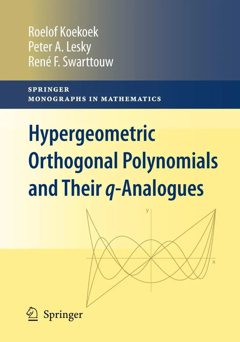 Cover: 9783642263514 | Hypergeometric Orthogonal Polynomials and Their q-Analogues | Buch