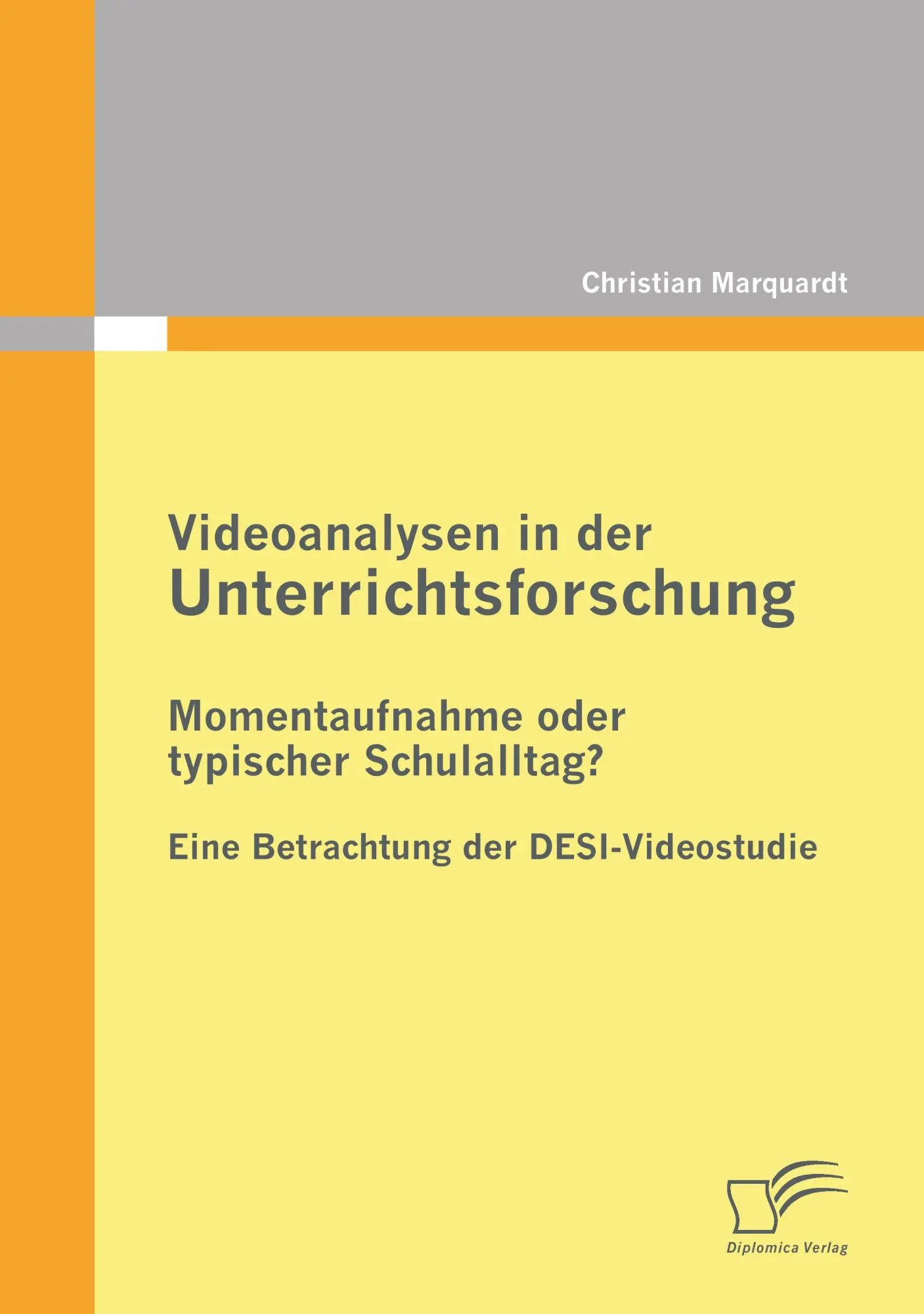 Cover: 9783842863514 | Videoanalysen in der Unterrichtsforschung: Momentaufnahme oder...