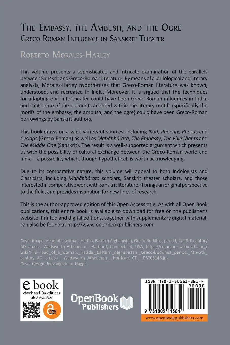 Rückseite: 9781805113614 | The Embassy, the Ambush, and the Ogre | Roberto Morales-Harley | Buch