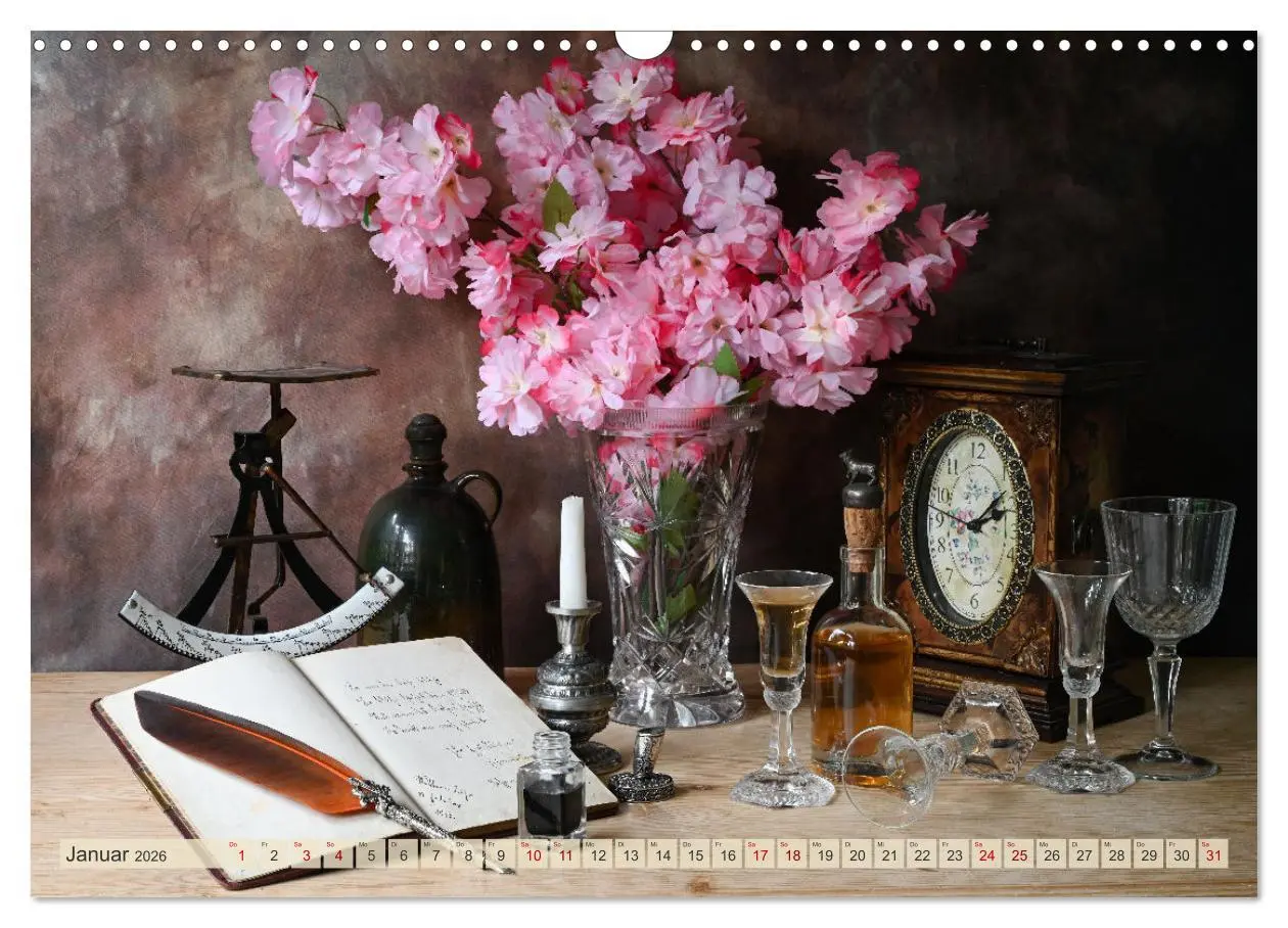 Bild: 9783457363614 | Stillleben Alte Meister (Wandkalender 2026 DIN A3 quer), CALVENDO...