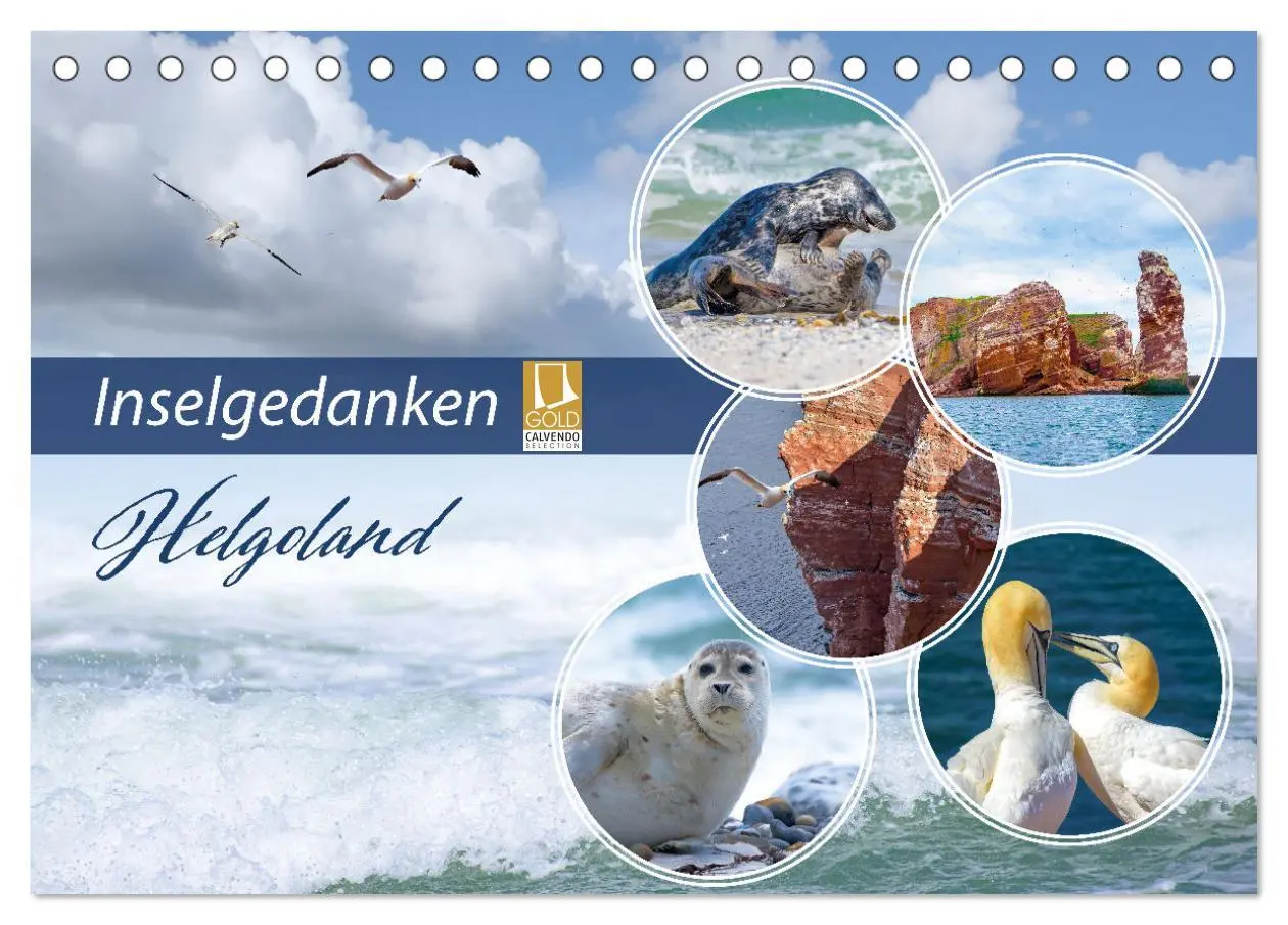 Cover: 9783457673614 | Insel Gedanken (Tischkalender 2026 DIN A5 quer), CALVENDO...