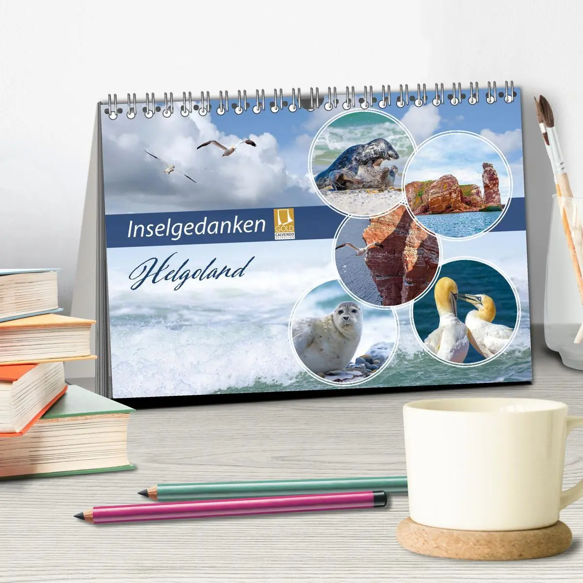 Bild: 9783457673614 | Insel Gedanken (Tischkalender 2026 DIN A5 quer), CALVENDO...