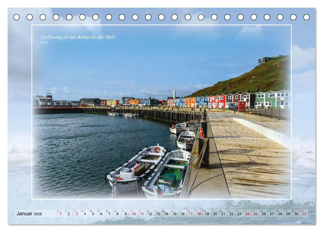 Bild: 9783457673614 | Insel Gedanken (Tischkalender 2026 DIN A5 quer), CALVENDO...