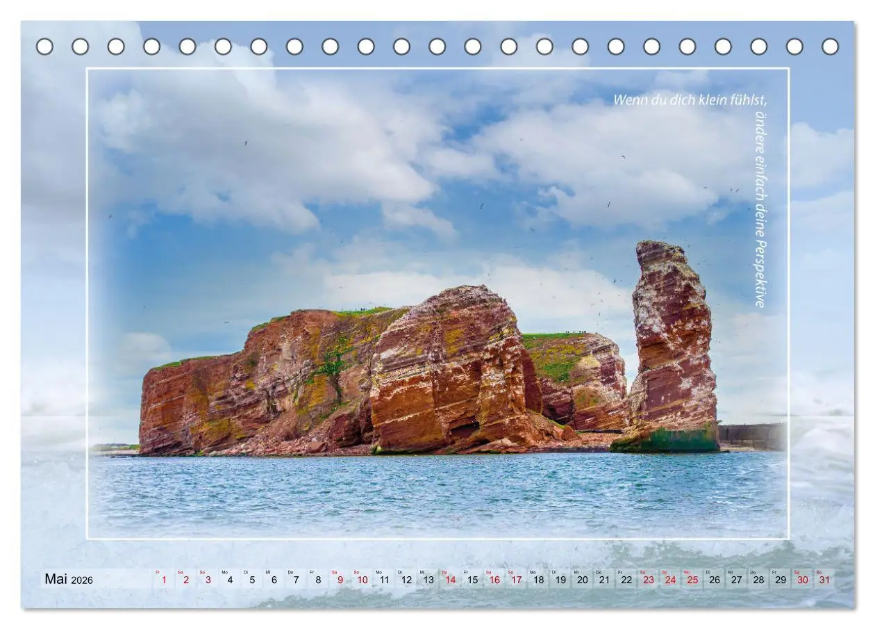 Bild: 9783457673614 | Insel Gedanken (Tischkalender 2026 DIN A5 quer), CALVENDO...