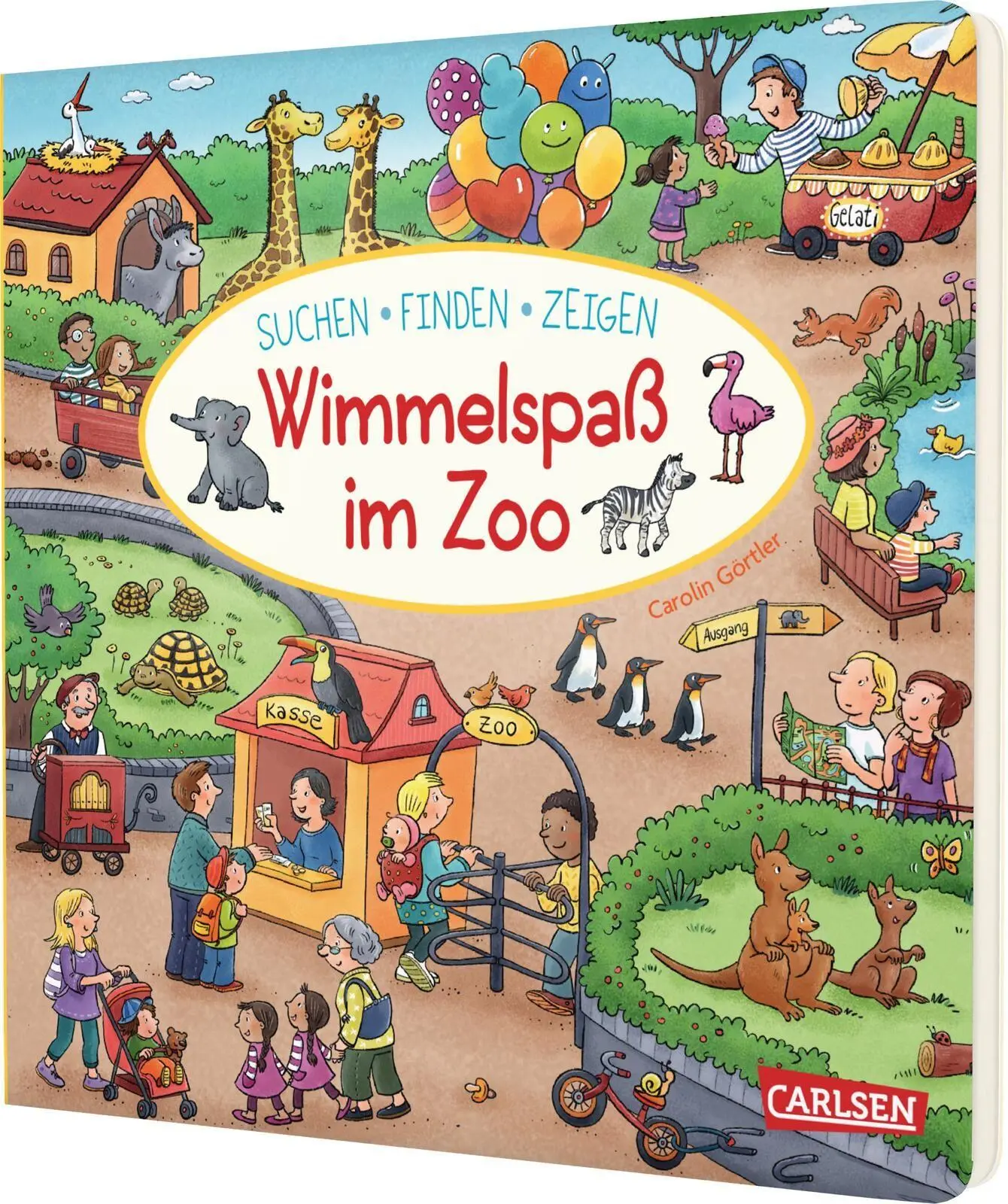 Cover: 9783551173614 | Wimmelspaß im Zoo | Carolin Görtler | Buch | 12 S. | Deutsch | 2026