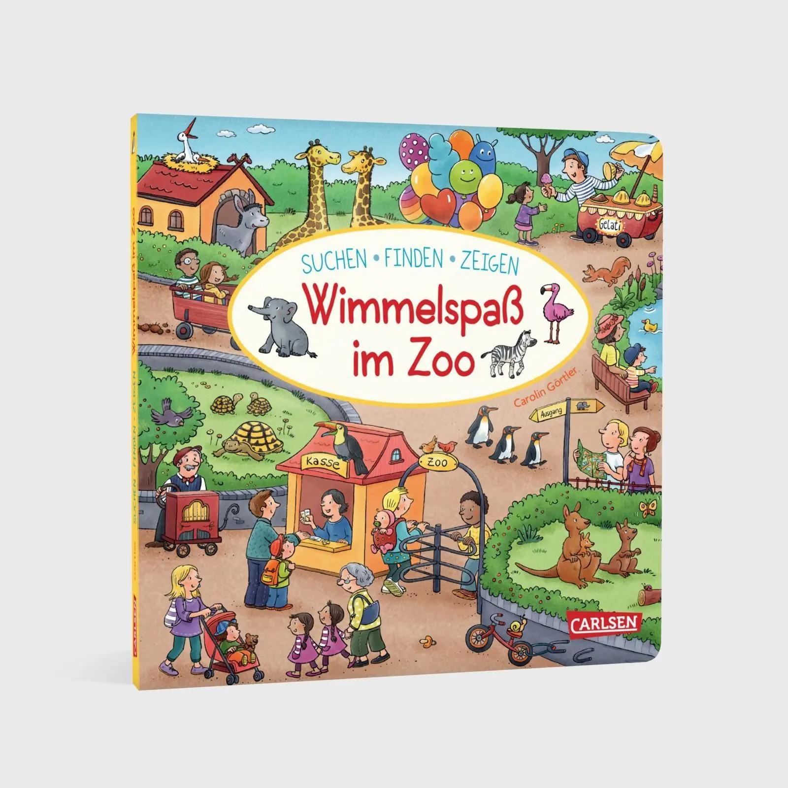 Bild: 9783551173614 | Wimmelspaß im Zoo | Carolin Görtler | Buch | 12 S. | Deutsch | 2026