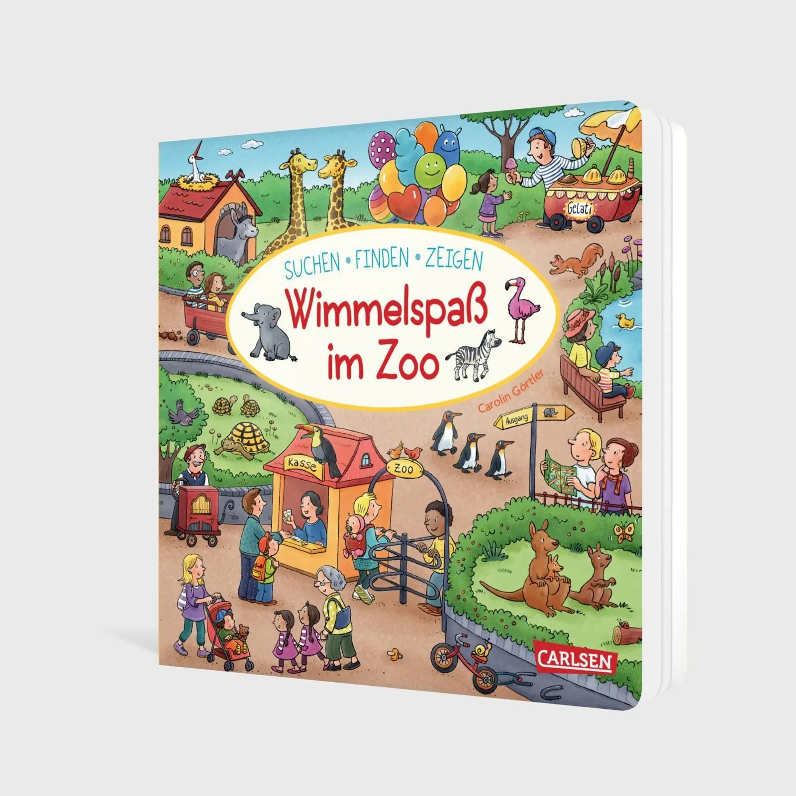 Bild: 9783551173614 | Wimmelspaß im Zoo | Carolin Görtler | Buch | 12 S. | Deutsch | 2026