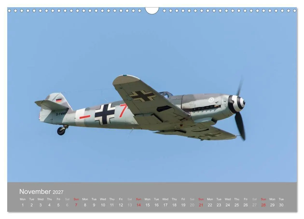 Bild: 9783594053614 | The Flying Legends (Wall Calendar 2027 DIN A3 landscape), CALVENDO...