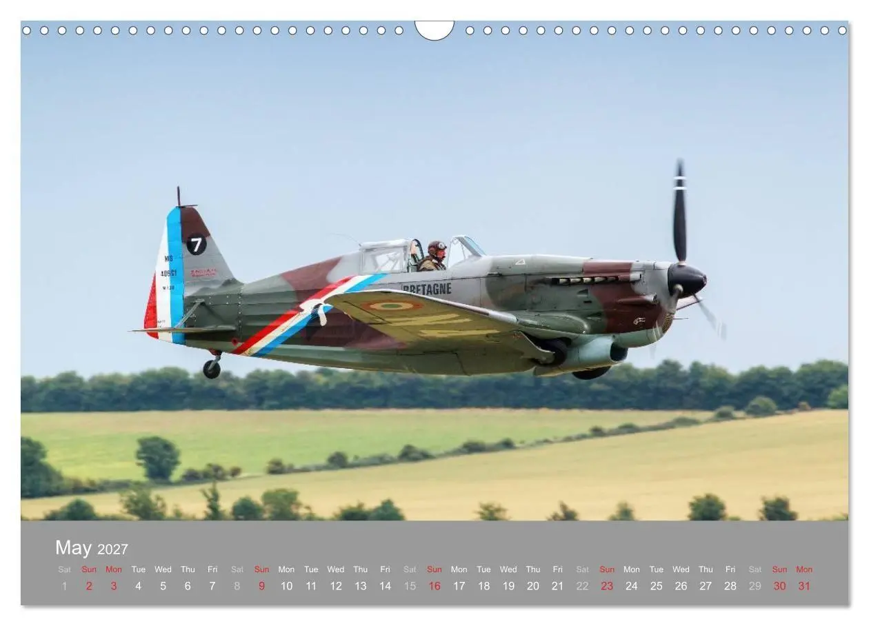 Bild: 9783594053614 | The Flying Legends (Wall Calendar 2027 DIN A3 landscape), CALVENDO...