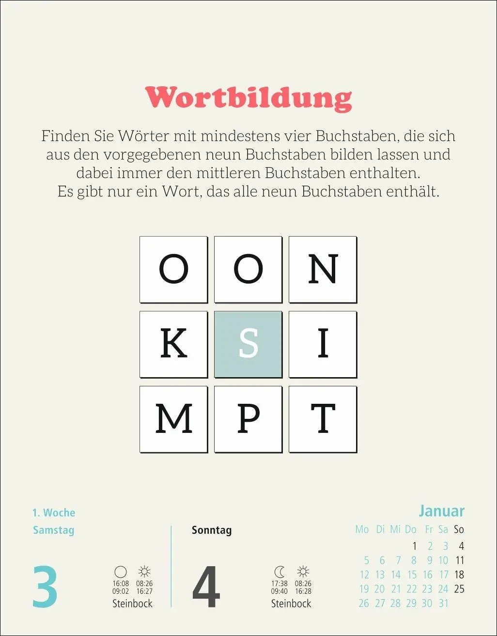 Bild: 9783756413614 | Stefan Heine Rentnerrätsel Tagesabreißkalender 2026 | Stefan Heine