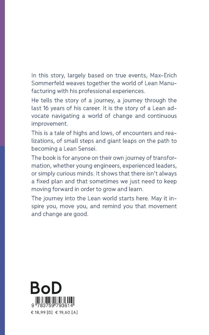 Rückseite: 9783759793614 | 13 and 3 Summer Lilacs | The Lean-Transformation of an Engineer | Buch