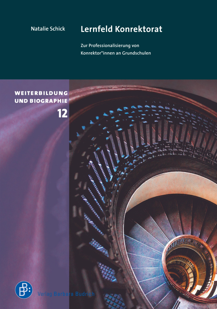 Cover: 9783847423614 | Lernfeld Konrektorat | Zur Professionalisierung von Konrektor | Schick