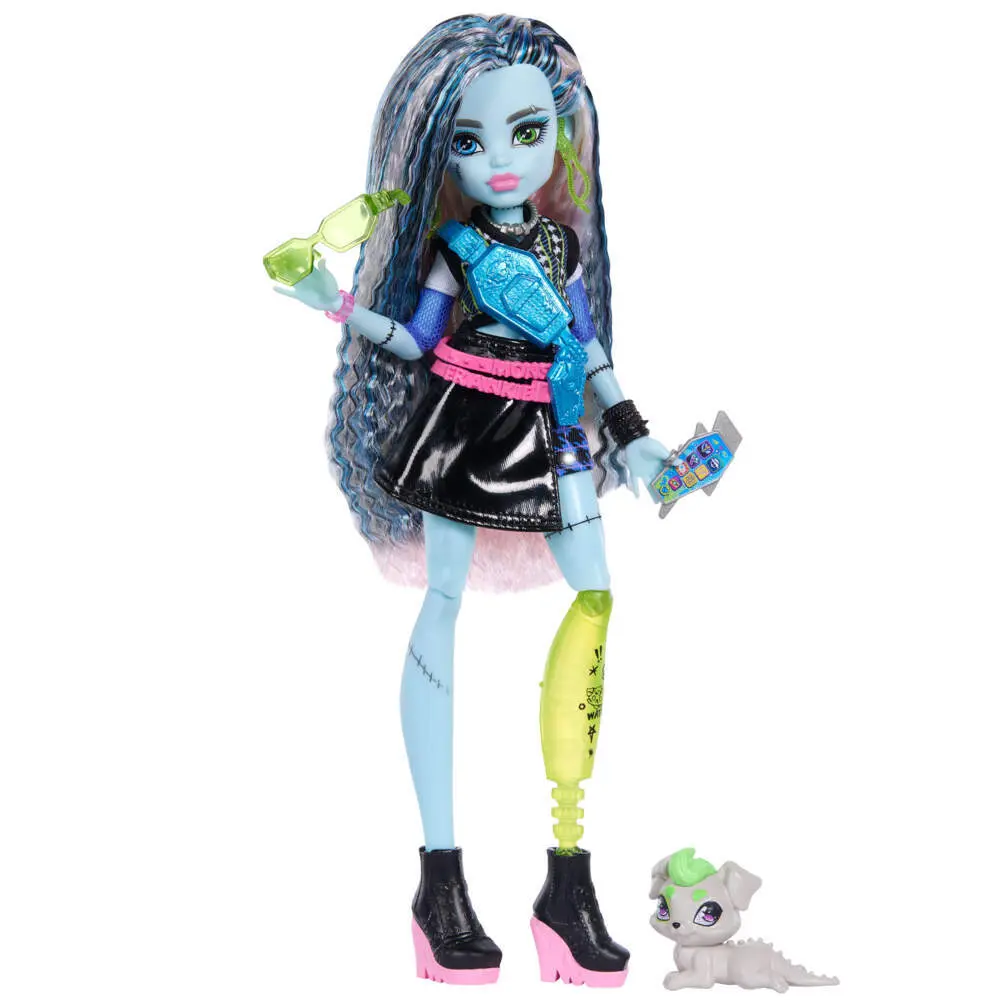 Bild: 194735333714 | Monster High Frankie Puppe | Blister | JHK31 | Deutsch | 2026 | Mattel