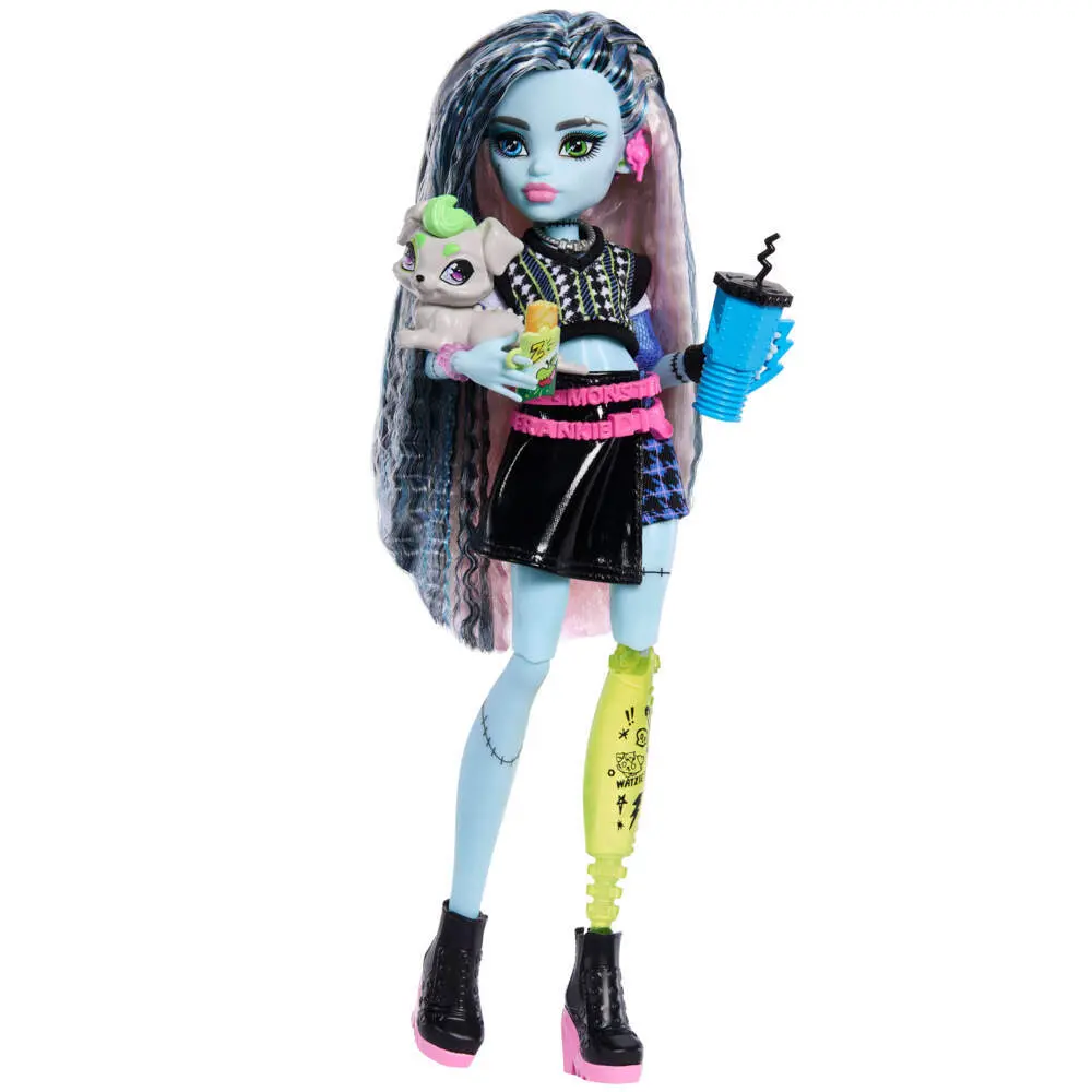 Bild: 194735333714 | Monster High Frankie Puppe | Blister | JHK31 | Deutsch | 2026 | Mattel