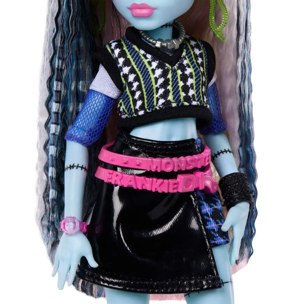 Bild: 194735333714 | Monster High Frankie Puppe | Blister | JHK31 | Deutsch | 2026 | Mattel