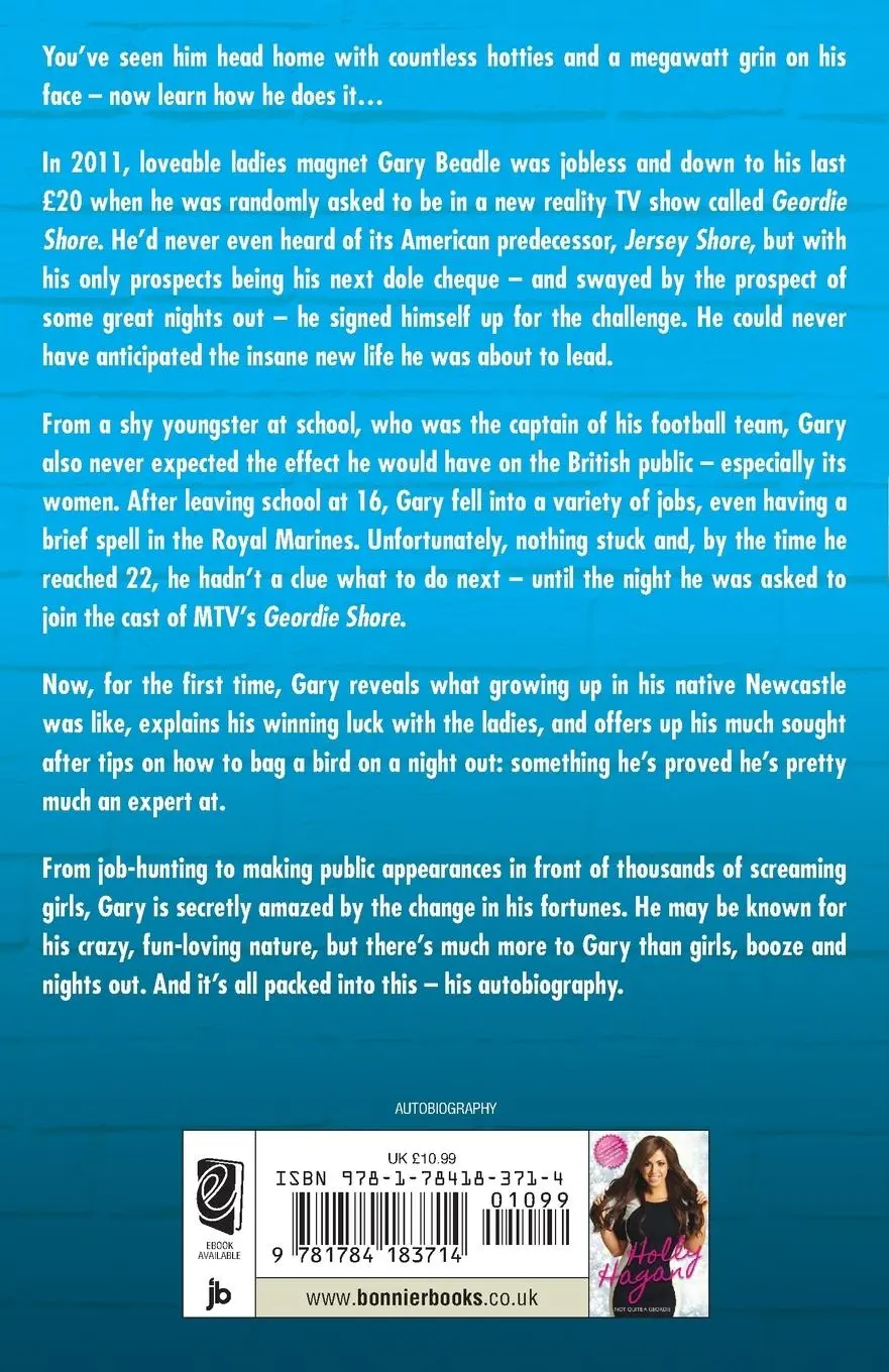 Rückseite: 9781784183714 | Gaz (And my Parsnip) - The Autobiography of Geordie Shore's...