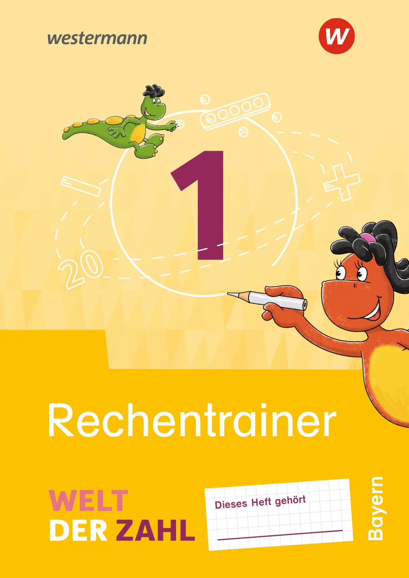 Cover: 9783141063714 | Welt der Zahl 1. Rechentrainer. Für Bayern | Ausgabe 2022 | Becher