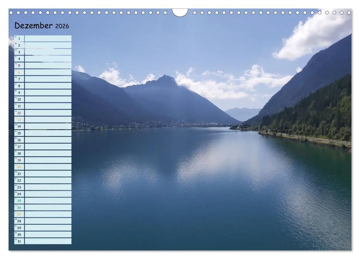 Bild: 9783457593714 | Auszeit am Achensee Tirol (Wandkalender 2026 DIN A3 quer), CALVENDO...