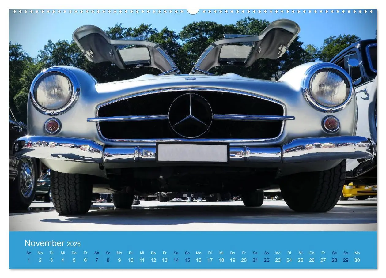 Bild: 9783457663714 | Mercedes Classics (hochwertiger Premium Wandkalender 2026 DIN A2...