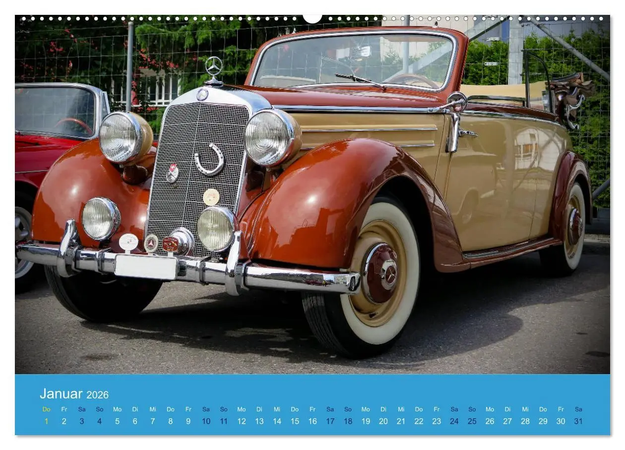 Bild: 9783457663714 | Mercedes Classics (hochwertiger Premium Wandkalender 2026 DIN A2...
