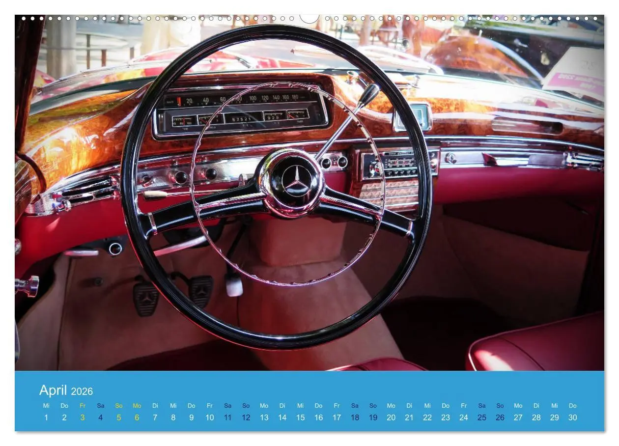 Bild: 9783457663714 | Mercedes Classics (hochwertiger Premium Wandkalender 2026 DIN A2...