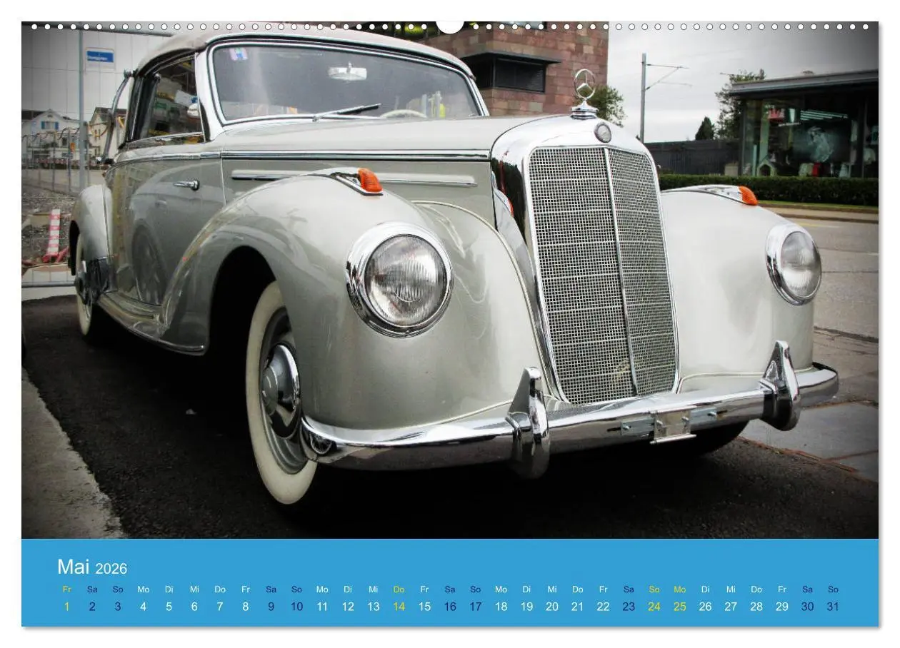 Bild: 9783457663714 | Mercedes Classics (hochwertiger Premium Wandkalender 2026 DIN A2...