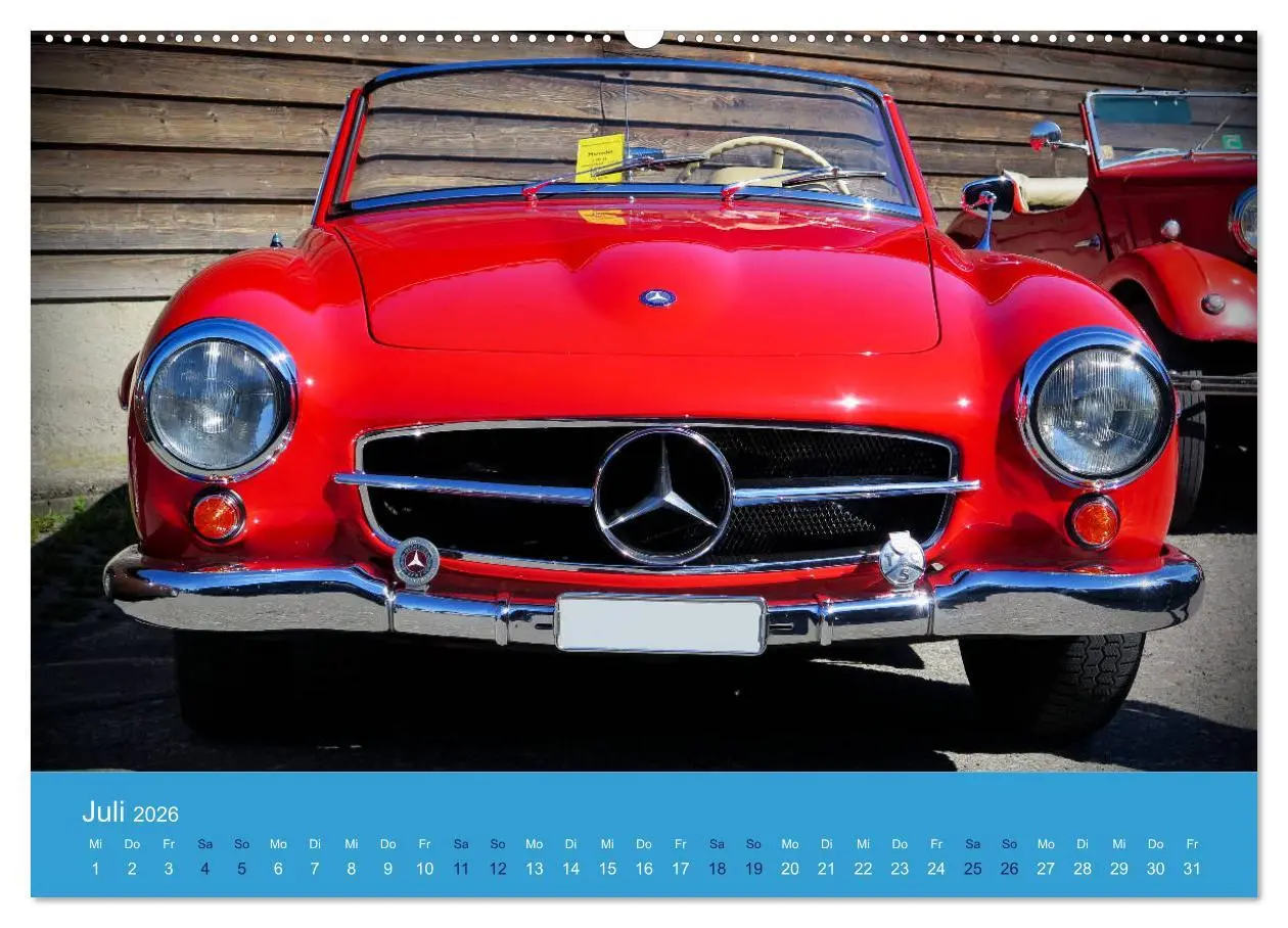 Bild: 9783457663714 | Mercedes Classics (hochwertiger Premium Wandkalender 2026 DIN A2...