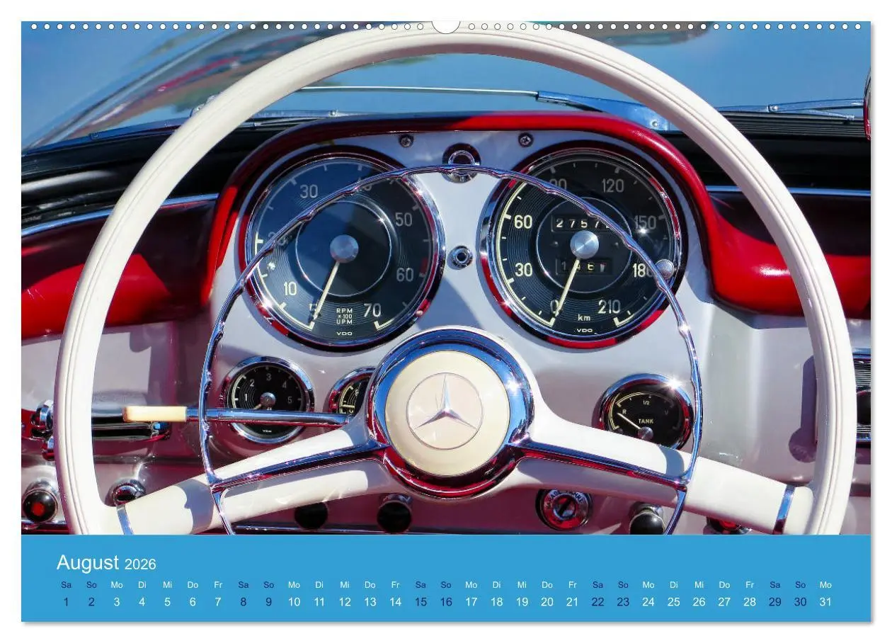 Bild: 9783457663714 | Mercedes Classics (hochwertiger Premium Wandkalender 2026 DIN A2...
